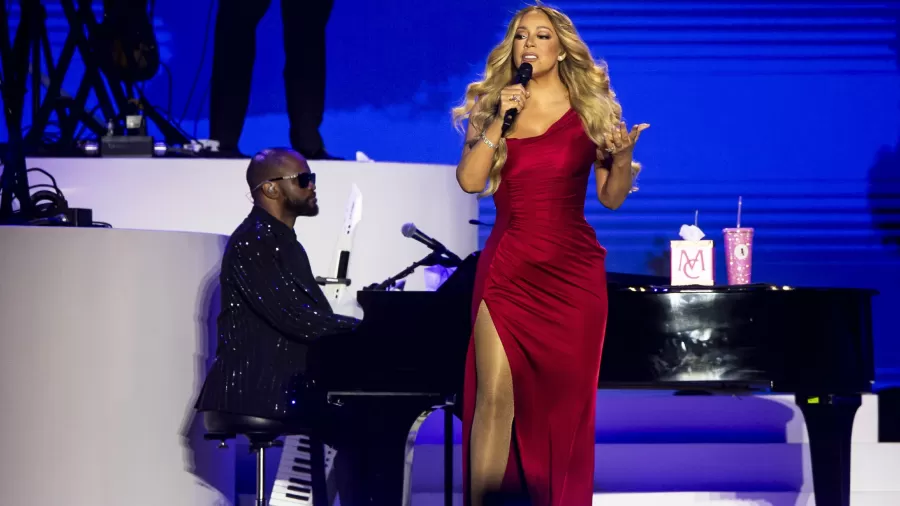 Mariah Carey faz show no Allianz Parque