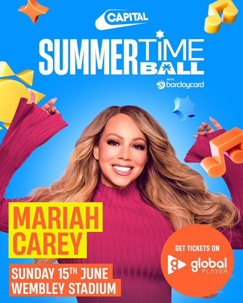 Mariah Carey fará mais shows em Londres 2 Mariah Carey Summertime Ball