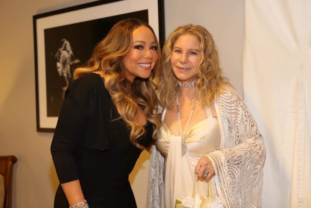 Três gerações, uma só voz: Mariah Carey se une a Barbra Streisand e Ariana Grande em colaboração histórica 2 Mariah com Barbra, após show de Streisand no Madison Square Garden em 3 de Agosto de 2019