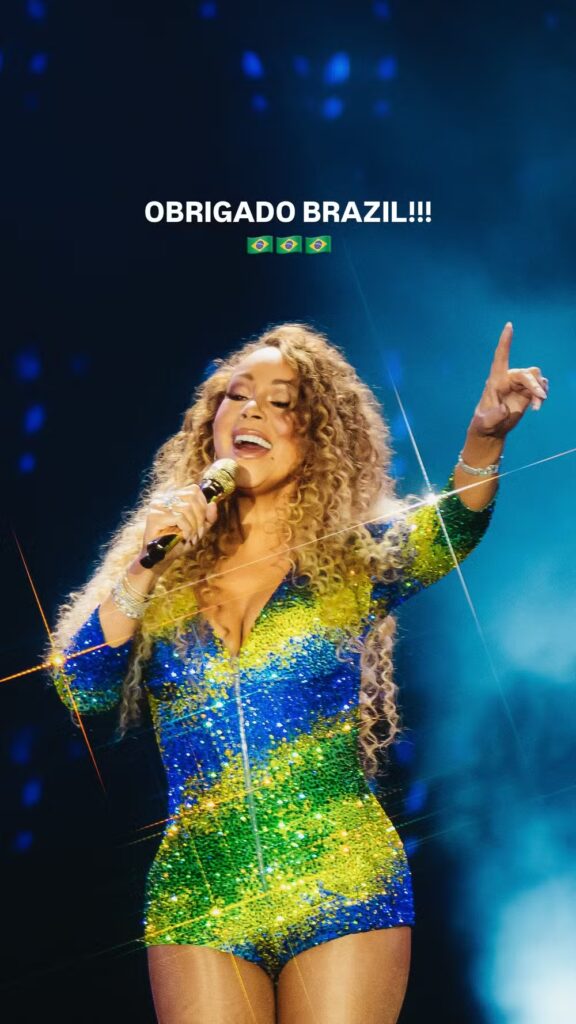 mariah carey obrigada brasil 1
